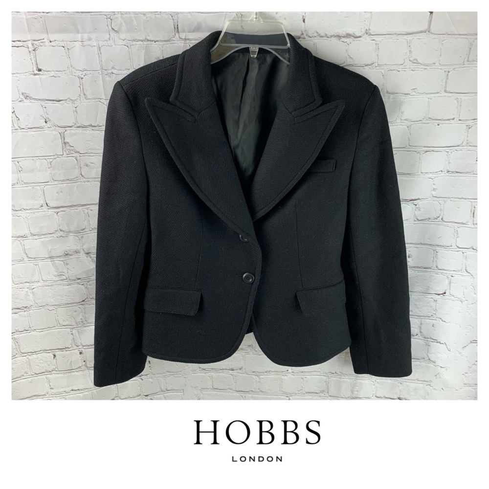 Marilyn Anselm Hobbs London Black Blazer Jacket